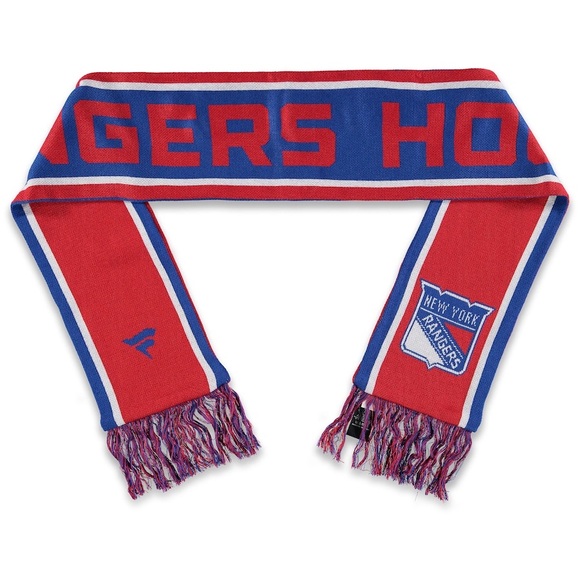New York Rangers Fanatics Authentic Pro Locker Room Scarf - Picture 1 of 7